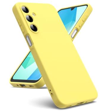 Imagem de Capa de telefone adequada para Samsung Galaxy A16 4G/5G [capa de silicone líquido] [interior de microfibra] capa de borracha silicone gel TPU líquido à prova de choque para Samsung Galaxy A16 4G/5G
