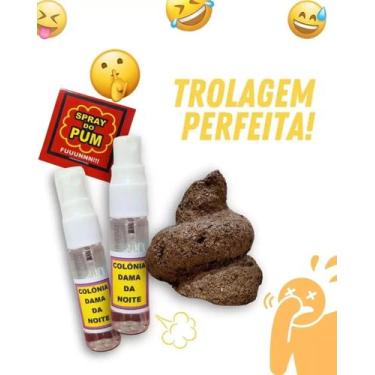 Imagem de Kit Pegadinha Spray do Pum + Coco Falso - Genérico