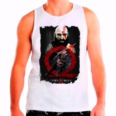 Imagem de Camiseta kratos god of war games jogos camisa masculina lançamento 01 