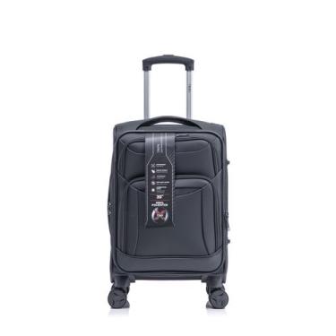 Imagem de Mala Bordo Super Leve Rodas 360 Antifurto Zíper Expansor - Tripx, Graf