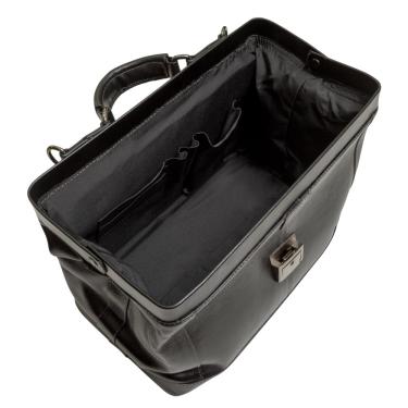 Imagem de Bolsa Médica Couro Com Alça Tiracolo e Fecho Bennesh 50022