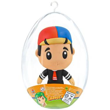 Imagem de Bonecos Vila Do Chaves Brinquedo Infantil No Ovo De Páscoa 10 cm - Líd