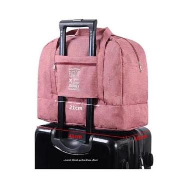 Imagem de Bolsa De Viagem Unissex Impermeável De Dupla Camada Para Academia E Na