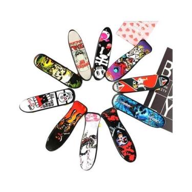 Imagem de Brinquedos De Skate Mini Para Crianças, 12 Peças, Jogo De Mesa De Plás