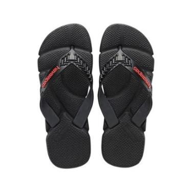 Imagem de Chinelo Masculino Havaianas Power 2.0 - PRETO - 45/46-Masculino