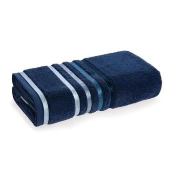 Imagem de Toalha De Banho Gigante Lumina Karsten 150x86cm Cor Náutico - Congratu