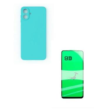 Imagem de Película de Cerâmica 9D para Galaxy A07 5G + Capinha Case Silicone Ver