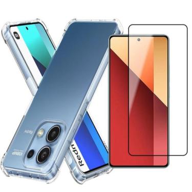 Imagem de Capa Case Capinha Anti Queda Para Redmi Note 13 +pelicula 9d - Easy Ca