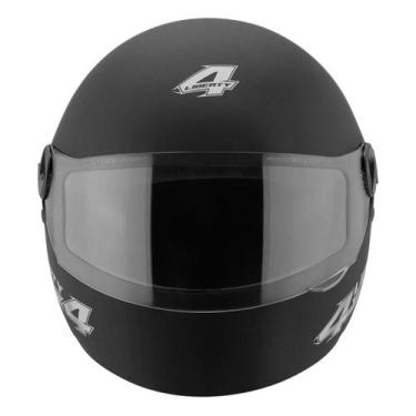 Imagem de Capacete de moto liberty 4 girls protork 58 fechado preto fosco, PRETO