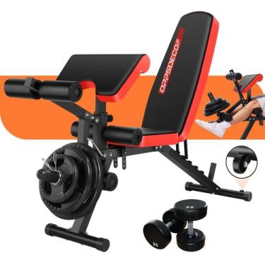Imagem de Banco de Musculação Ajustável OPPSDECOR 363 kg, Alta Resistência