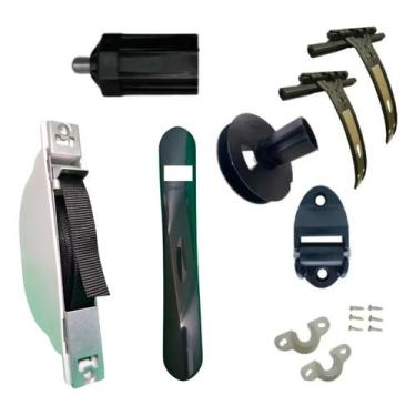 Imagem de Kit Completo Recolhedor 8118/40 Udinese Janela Persiana, Fita Preta Ta