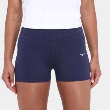 Imagem de Short Mizuno Essence Feminino, Azul, GG