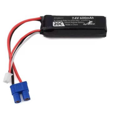 Imagem de Bateria dynamite 7.4v 600mah 2s 20c proboat lipo ec3 dynb6223