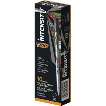 Imagem de Caneta com Ponta Porosa Intensity 1.0 MM Preta - BIC