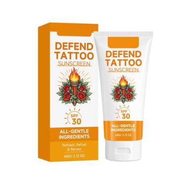 Imagem de Loção Protetora Solar para Tatuagem Clenome SPF 30+ 60 g
