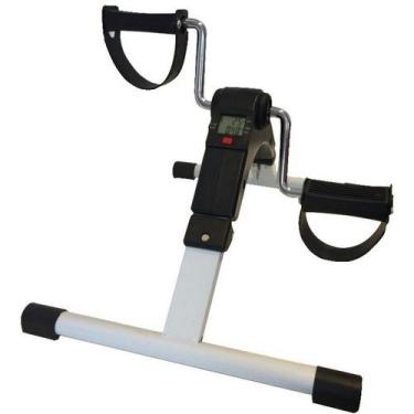 Imagem de Mini Bicicleta Dobrável Com Monitor Pedalinho Mini Bike Reabilitação M