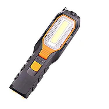 Imagem de MODOAO Luz de trabalho recarregável COB LED de 700 lúmens, luz magnética de inspeção USB, luz LED fina com ferramenta de reparo de cabo USB para carro, acampamento ao ar livre, emergência doméstica, garagem (modelo 3)