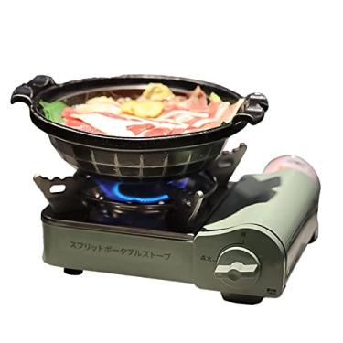 Imagem de Fogão Camping Burner - Fogão Portát Com 2.1kw | acampamento ao ar livre Fogão acampamento queimador único adequado para ignição automática, atividades internas Dada-br