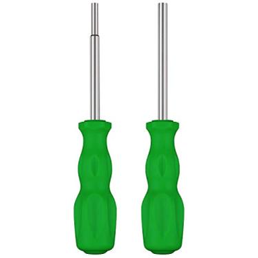 Imagem de (green) - Gamebit Screwdriver Set, Taessv 3.8mm + 4.5mm Security Screwdriver Bit Screwdriver Tools for Opening NES SNES N64 Super Nintendo 64 Cartridges & Systems