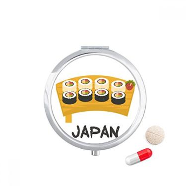 Imagem de Caixa de comprimidos tradicional japonesa para sushi, caixa de armazenamento de remédios
