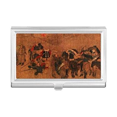 Imagem de Porta-cartões de visita com pintura chinesa Tea Horse Road