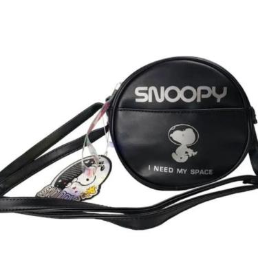 Imagem de Bolsa redonda snoopy sapace com  feixo refletivo alt10x lag16 