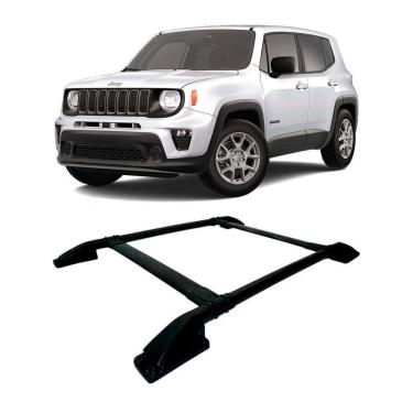 Imagem de Rack De Teto Bagageiro Colado Jeep Renegade 2015 Até 2023