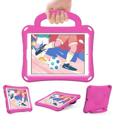 Imagem de Capa para tablet Compatível com iPad Air1 9,7" - para iPad 5/Pad 6ª/5ª geração, para iPad Air 2/Pro 9,7 polegadas/para iPad Case 9,7 polegadas 2018/2017/2016/2014, capa infantil, capa leve para tablet