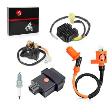 Imagem de Relé retificador regulador de tensão da bobina de ignição CDI BOX Para Honda FourTrax 300 TRX300