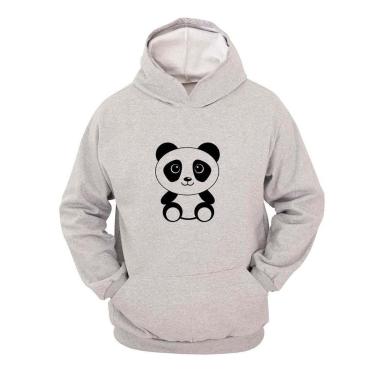 Imagem de Moletom Masculino Canguru Com Capuz Estampa Panda-Masculino