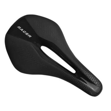 Imagem de Banco Selim Highone Racer Vazado 245x160mm Preto Prime Power Bike Bicicleta