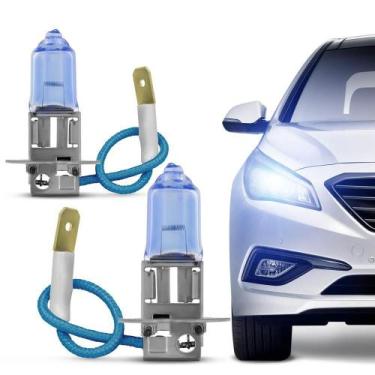 Imagem de Lâmpada H3 55W 12V Super Branca Velox 8500K Par
