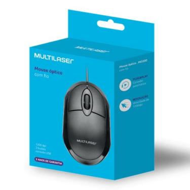 Imagem de Mouse Óptico com Fio Multilaser