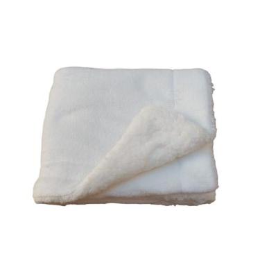 Imagem de Manta Sherpa Para Bebe Dupla Face - REMI ENXOVAIS, Branco