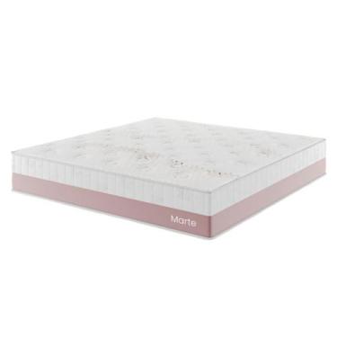 Imagem de Colchão Espuma Ortopédico King Size 34x193x203cm Marte Rose - Casa Giu