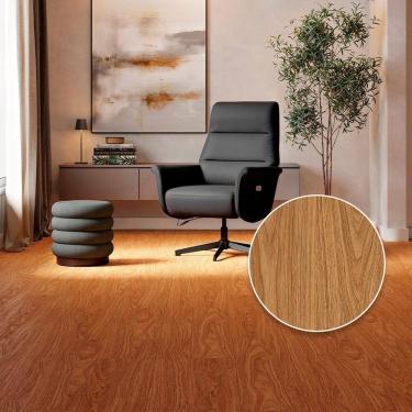 Imagem de Piso Vinílico Clicado 18,3cmx5mmx1,23m Lena Pix Revestimentos - caixa com 2,25 Unidade - Marrom