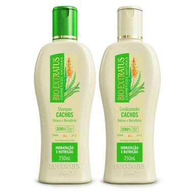 Imagem de Kit Shampoo e Condicionador Cachos 250ml - Bio Extratus