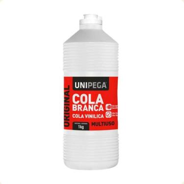 Imagem de Cola Branca Multiuso Vinilica 1kg Unipega