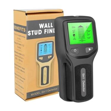 Imagem de ActivPro Scanner de parede Stud Finder – Detector de pinos 5 em 1 com chip de microprocessador inteligente e tela LCD HD, localizadores de feixe de sensor de parafuso para centro e borda de tubo de
