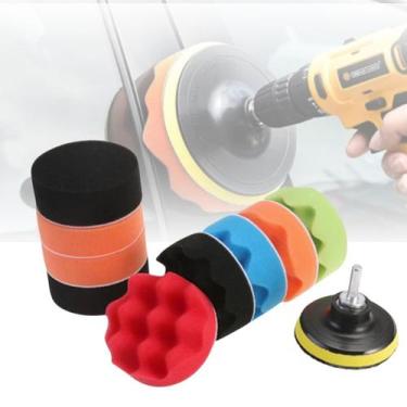 Imagem de Kit Polimento Boinas Acabamento Carros Automotivos Motos - RP3D
