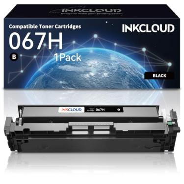 Imagem de INKCLOUD Cartucho de Toner Preto 067H 067, 1 Chip Compatível com Toner Canon 067H Crg-067H, Funciona com Impressora Canon Imageclass Mf656Cdw Mf653Cdw Mf654Cdw Lbp632Cdw Lbp633Cdw, Tinta Crg067H, Pret