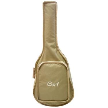 Imagem de Bag Acolchoada Para Violão Cort Folk Com Alças E Bolso - AMS