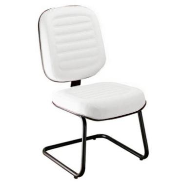 Imagem de Cadeira Diretor para Escritório Linha Blenda Branco - Design Office Mó