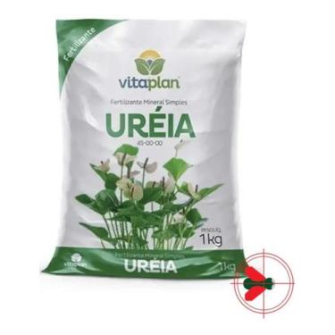Imagem de Fertilizante Mineral Uréia 45-00-00 Vitaplan 1kg Em Saco - Nutriplan