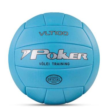 Imagem de Bola De Vôlei Poker Training VLT 100, Unico, Azul