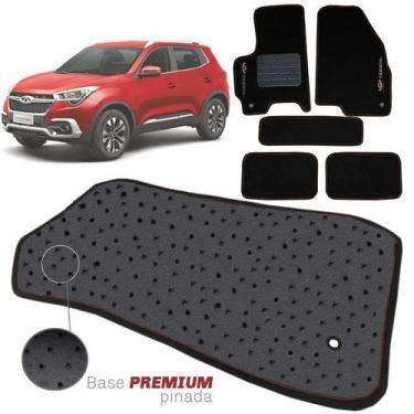 Imagem de Jogo de Tapete Carpete Esportivo Tevic Pinado Chery Tiggo5x Tiggo 5x 2