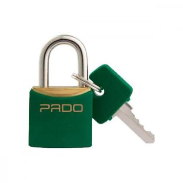 Imagem de Cadeado Pado Color 25 Verde - pado cadeados