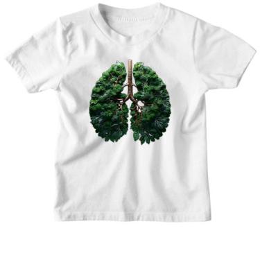 Imagem de Camiseta Infantil Amazonia pulmao do mundo - Alearts, 10