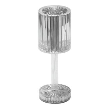 Imagem de Luminária LED Abajur Acrílico Transparente Recarregável