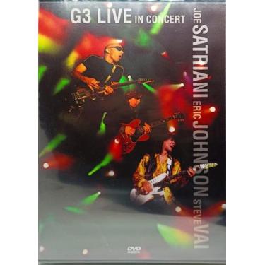 Imagem de DVD Joe Satriani, Eric Johnson ,Steve Vai G3 Live In Concert - sony mu